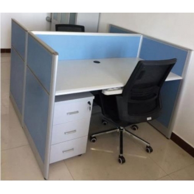 藍(lán)色系辦公桌